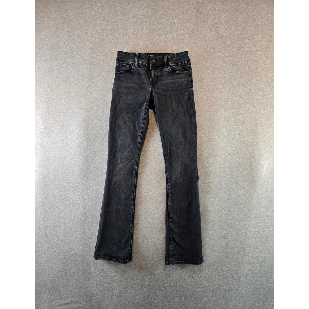 American Eagle Kickboot Jeans Womens 00 Black Next Level Stretch Slim Bootcut